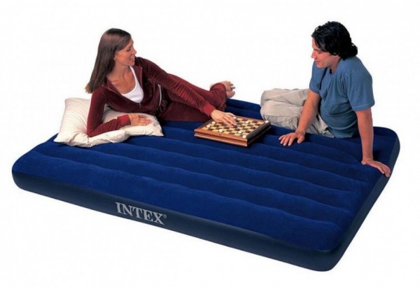 надувной матрас intex classic downy bed