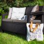   Keter Corfu II Love Seat Max brown