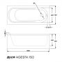   Byon Agesta 150x70