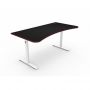     Arozzi Arena Gaming Desk - White, one box